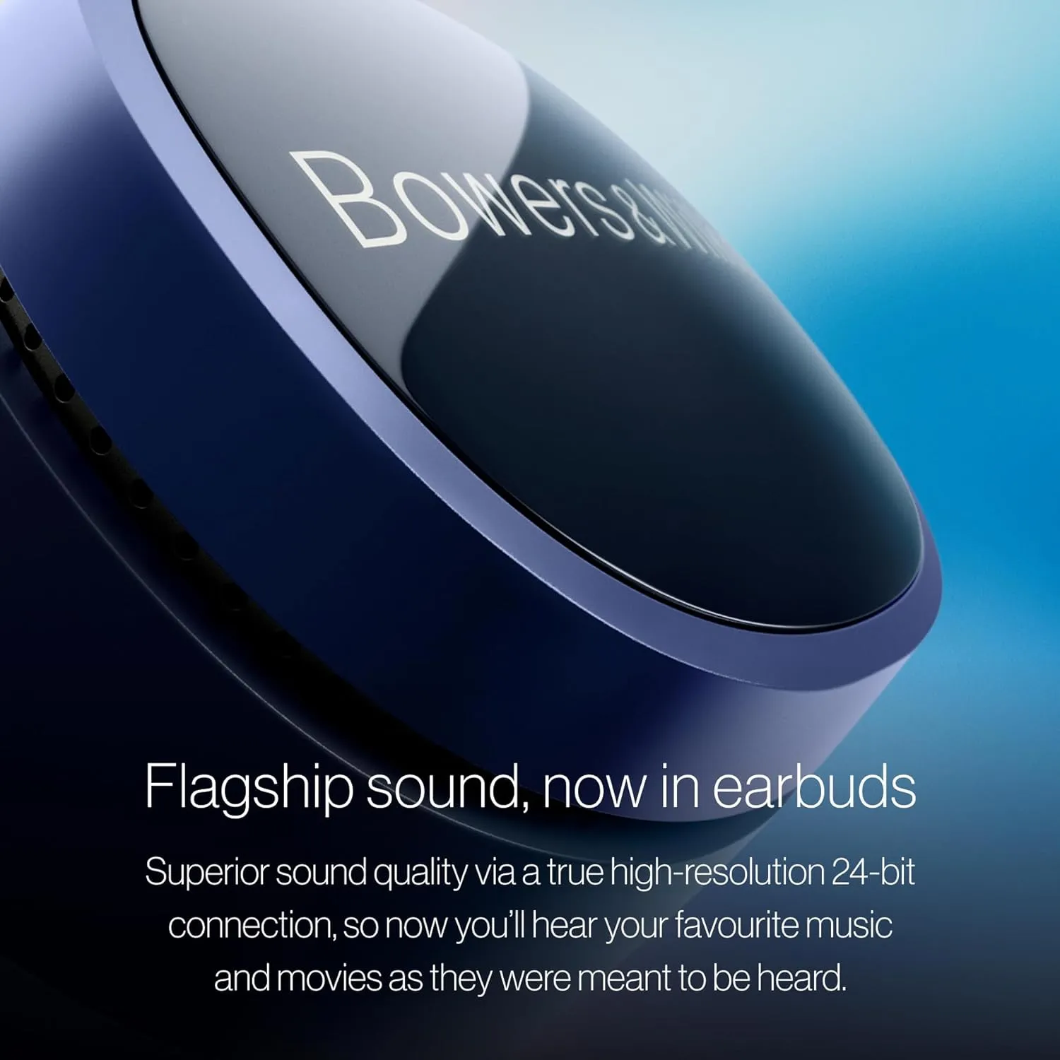 Bowers & Wilkins Pi8 Wireless Earbuds (Jade Green), in-Ear Bluetooth Earphones with Qualcomm Chipset & aptX Lossless, Active Noise Cancelling Earbuds, 3 Built-in Mics, 15-Min Quick Charging
