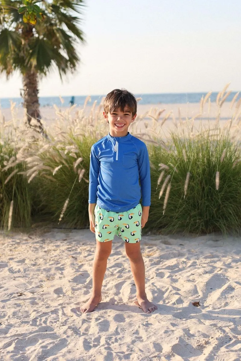 BOY UV T-SHIRT - LONG SLEEVE - Deep Blue