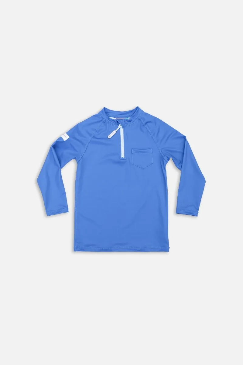 BOY UV T-SHIRT - LONG SLEEVE - Deep Blue