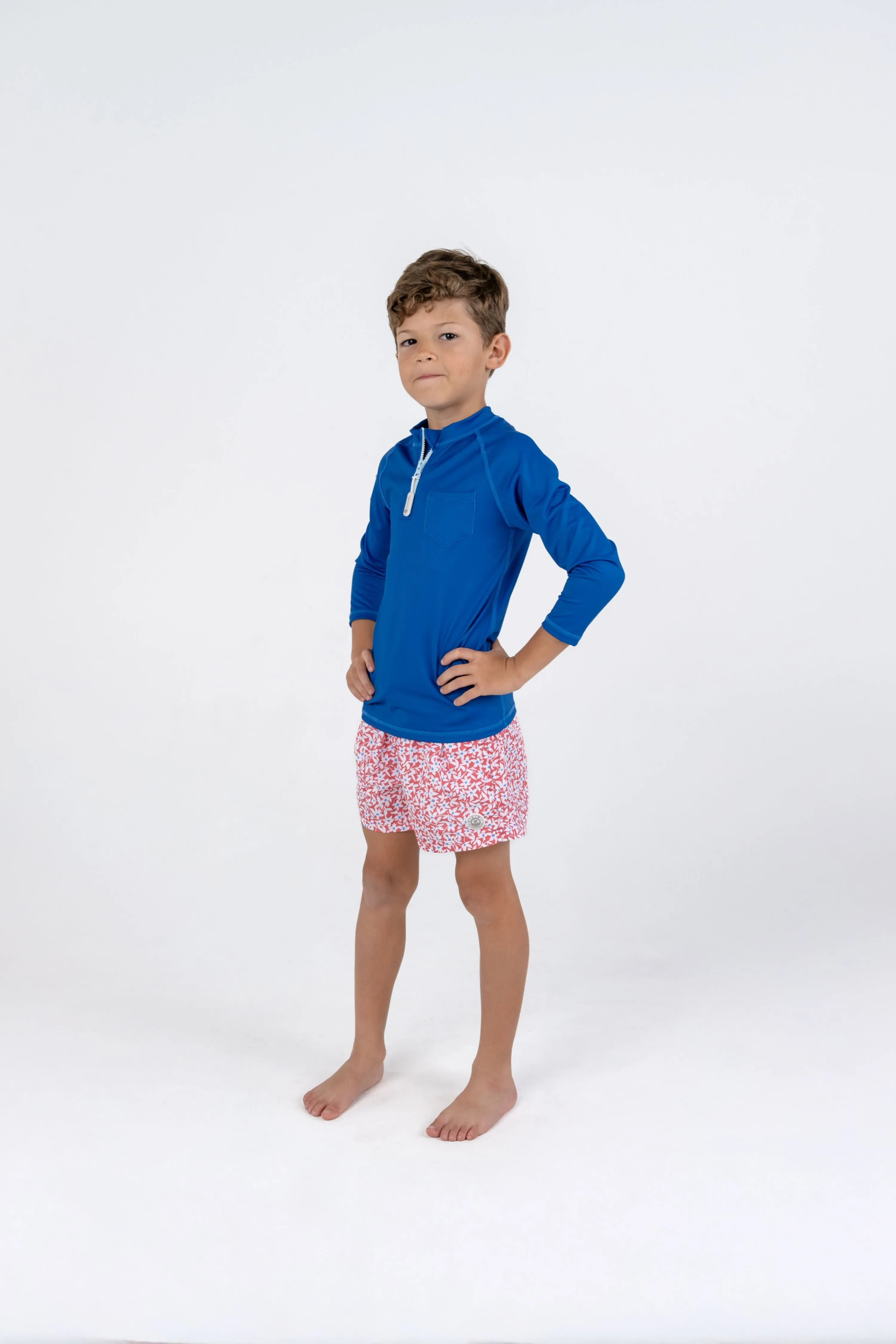 BOY UV T-SHIRT - LONG SLEEVE - Deep Blue