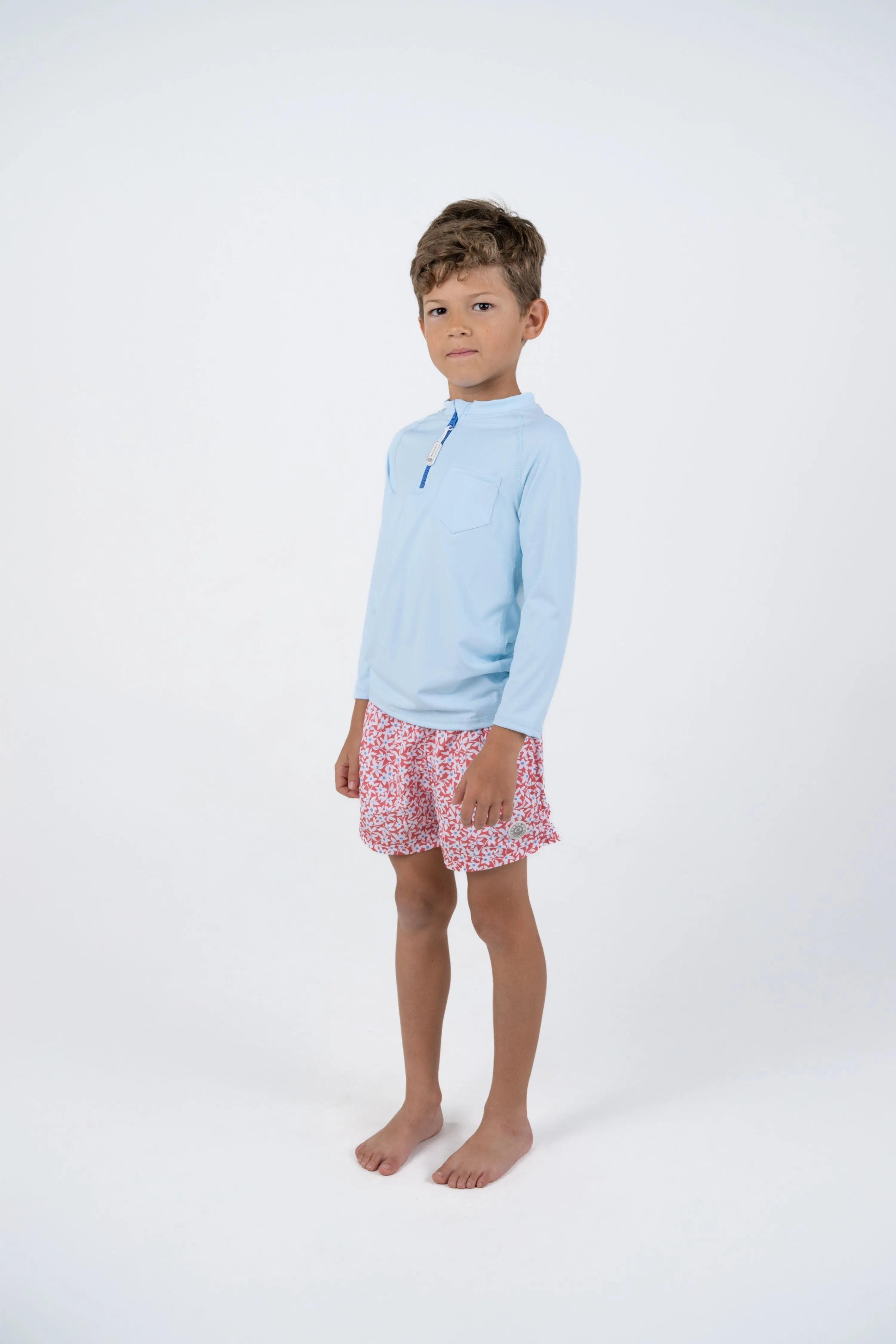 BOY UV T-SHIRT - LONG SLEEVE - Fresh Blue