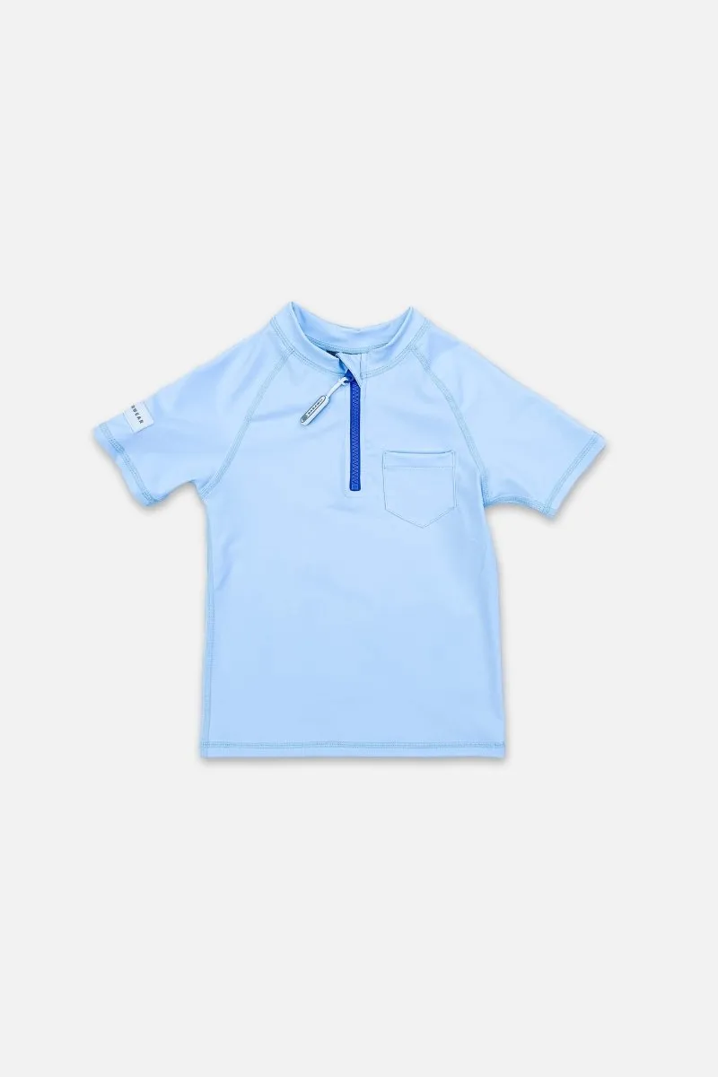 BOY UV T-SHIRT - SHORT SLEEVE - Fresh Blue