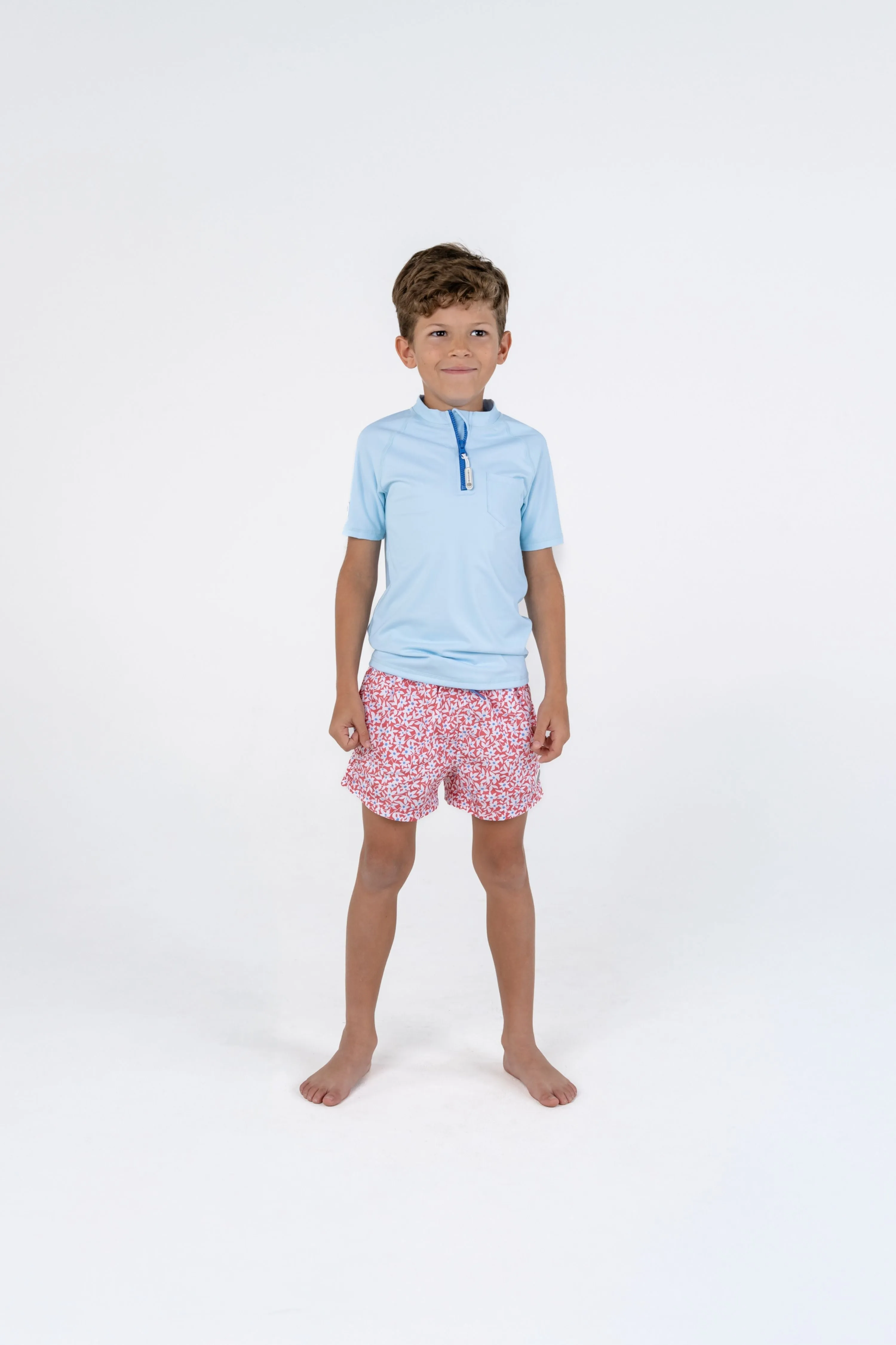 BOY UV T-SHIRT - SHORT SLEEVE - Fresh Blue