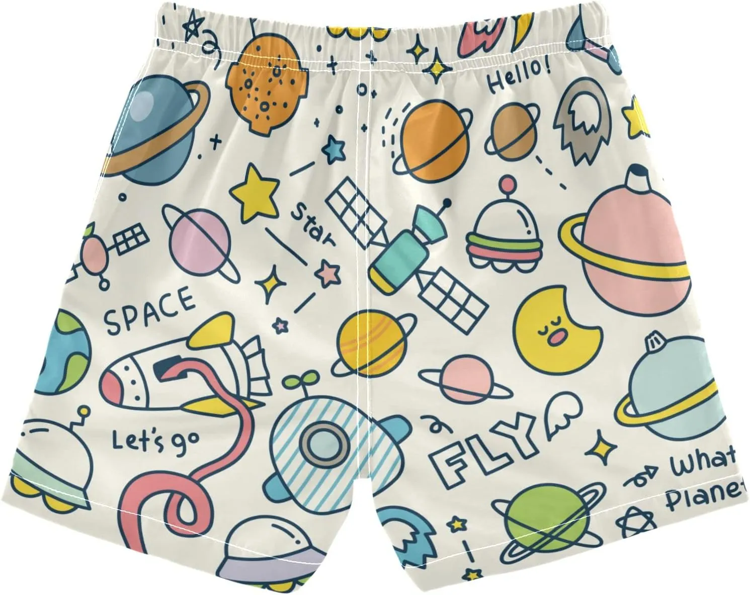 Boys' Swim Trunk Swimsuit Beach Shorts Quick Dry Beach Board Shorts