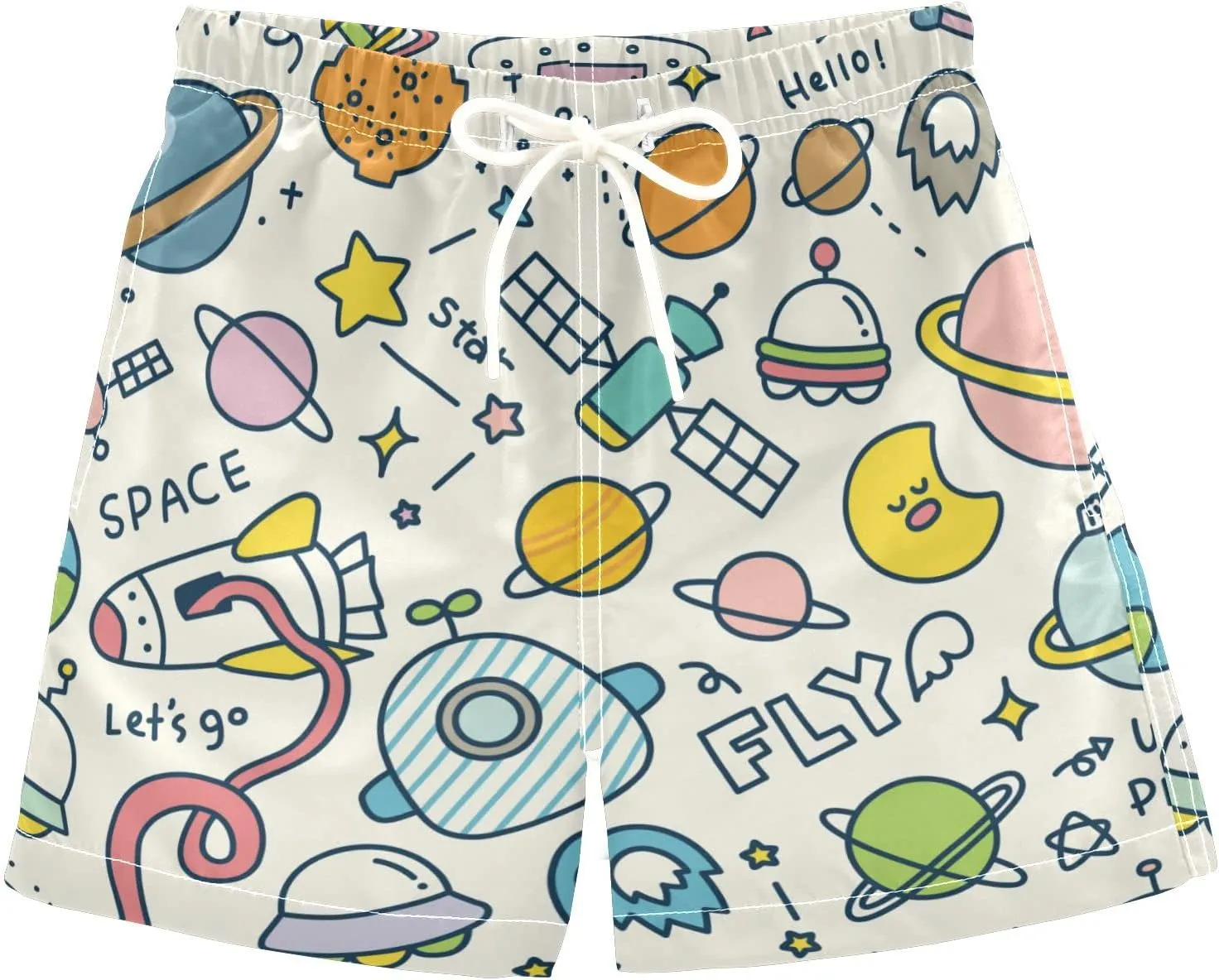 Boys' Swim Trunk Swimsuit Beach Shorts Quick Dry Beach Board Shorts