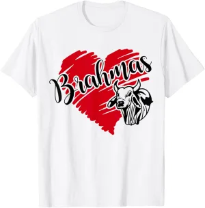 Brahmas - School Mascot - Football T-Shirt