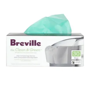 Breville The Clean & Green Juicer Bags, 30 pc