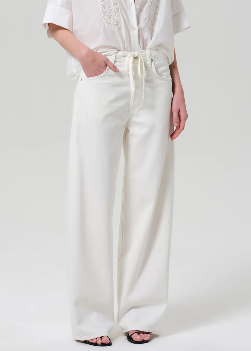 Brynn Drawstring Trouser in Pashmina