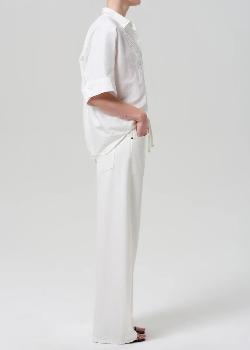 Brynn Drawstring Trouser in Pashmina