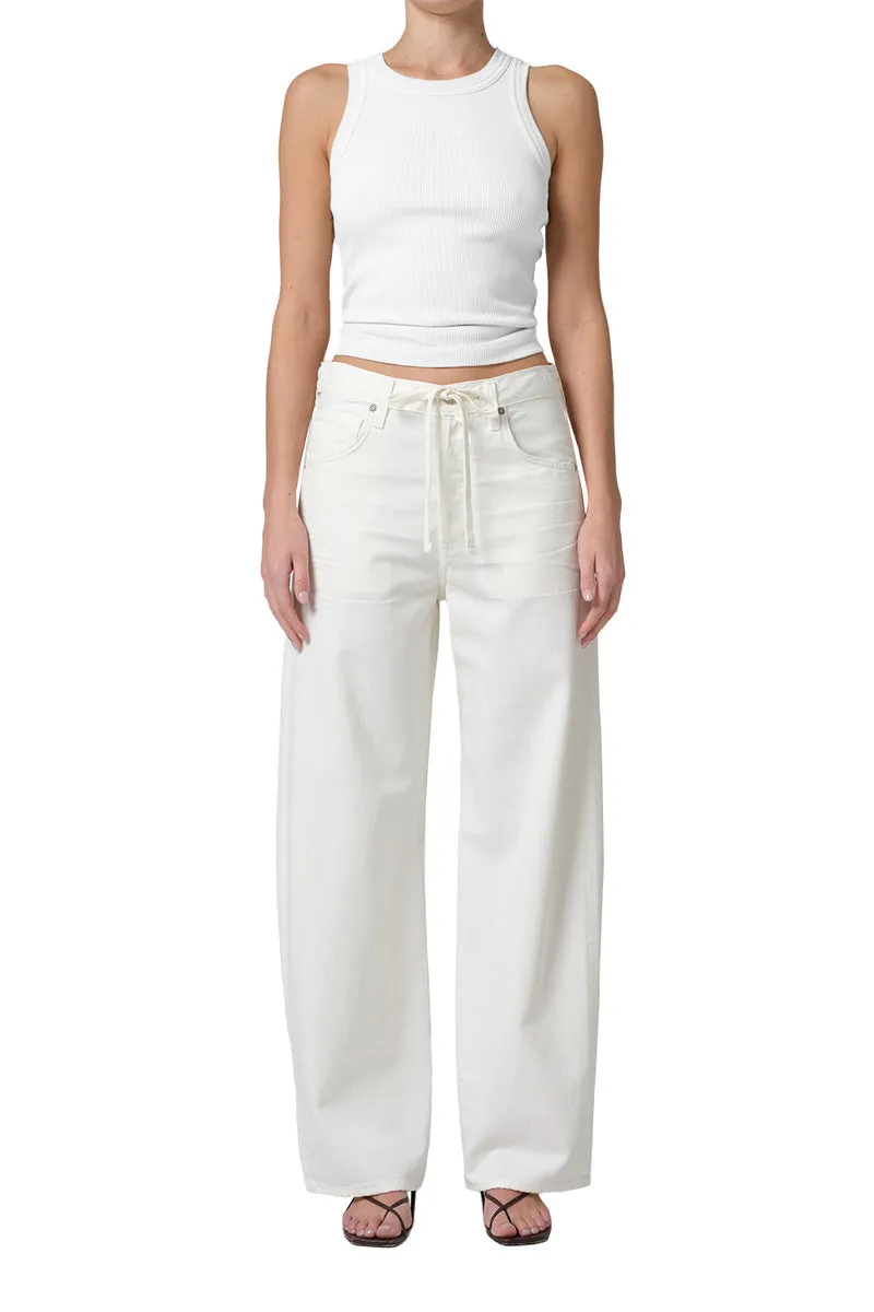 Brynn Drawstring Trouser in Pashmina