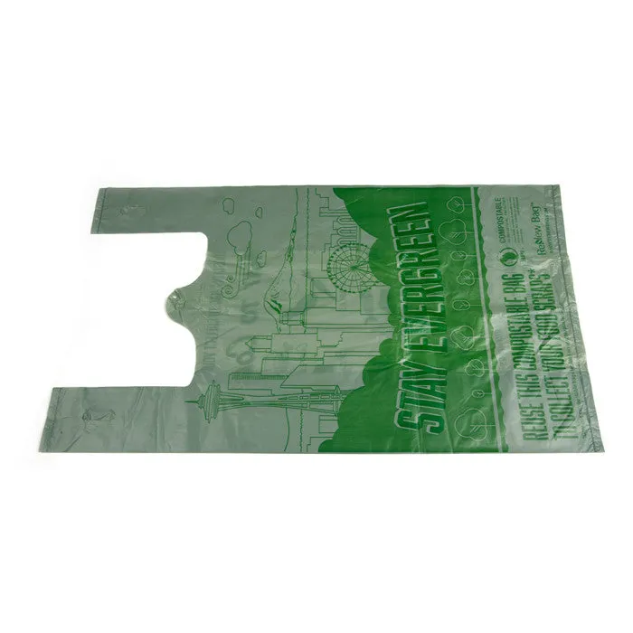 Bulk Shopping Bags on Roll Compostable&Biodegradable Plastic bag