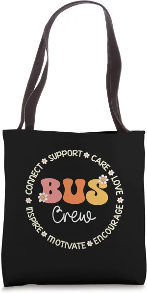 Bus Crew Appreciation Week Back to School Tote Bag