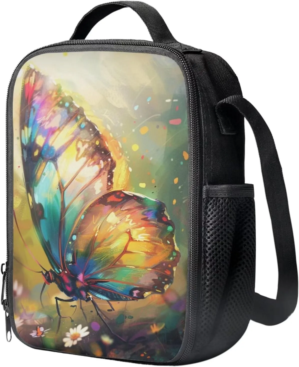 Butterfly Kids School Backpack for Girls 1st Grade Primary School Daypack Elementary Students Bookbag Teen Girls Backpack Designed To Be Lightweight and Comfortable