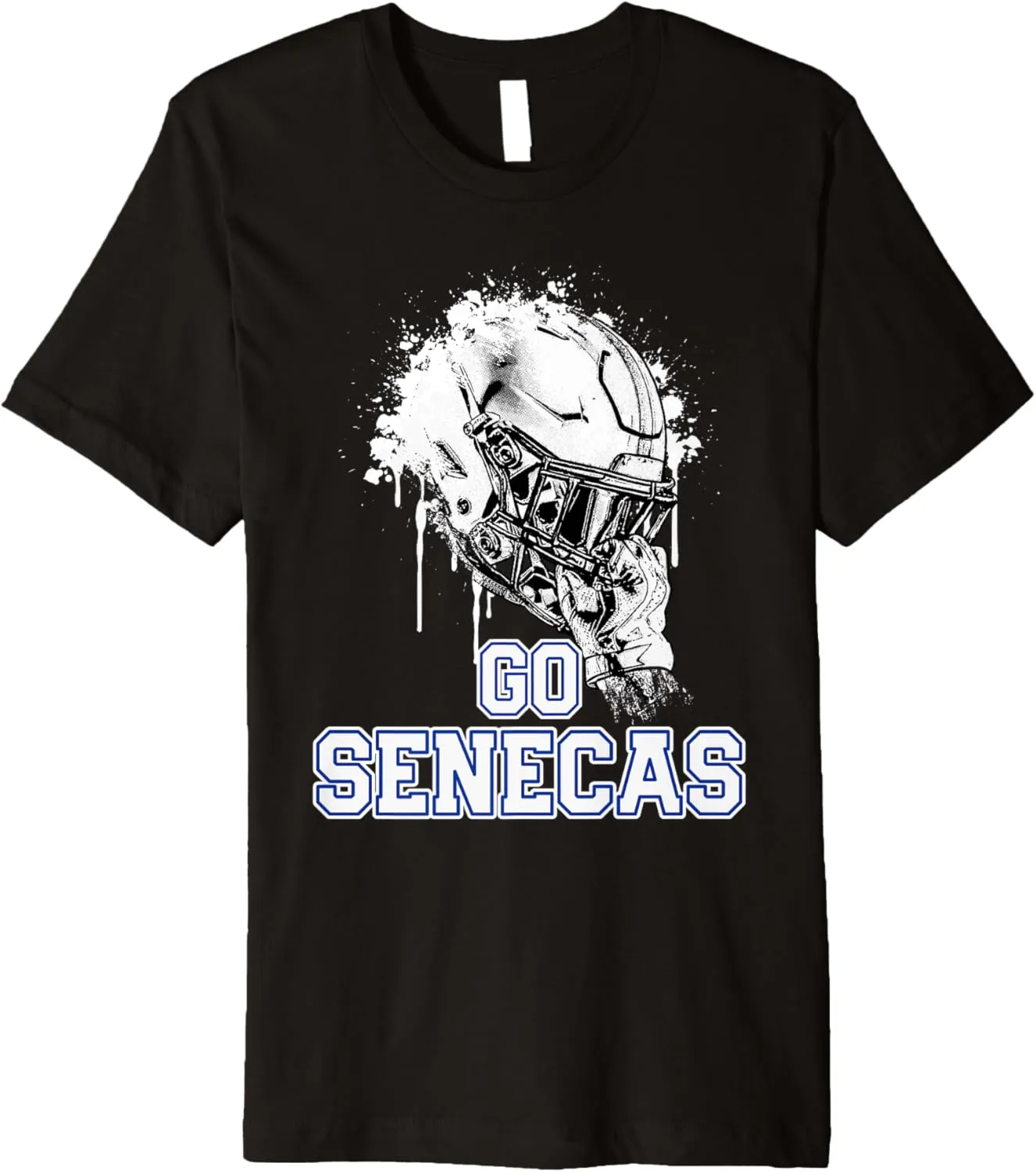 Calvert Senecas Rising Helmet GO! Premium T-Shirt