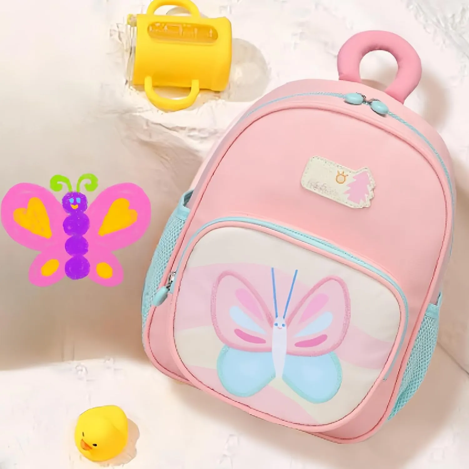 CAMTOP Cute Kids Toddler Backpack Girls Small 3D Cartoon School Bookbags Daycare Nursary Travel Bags