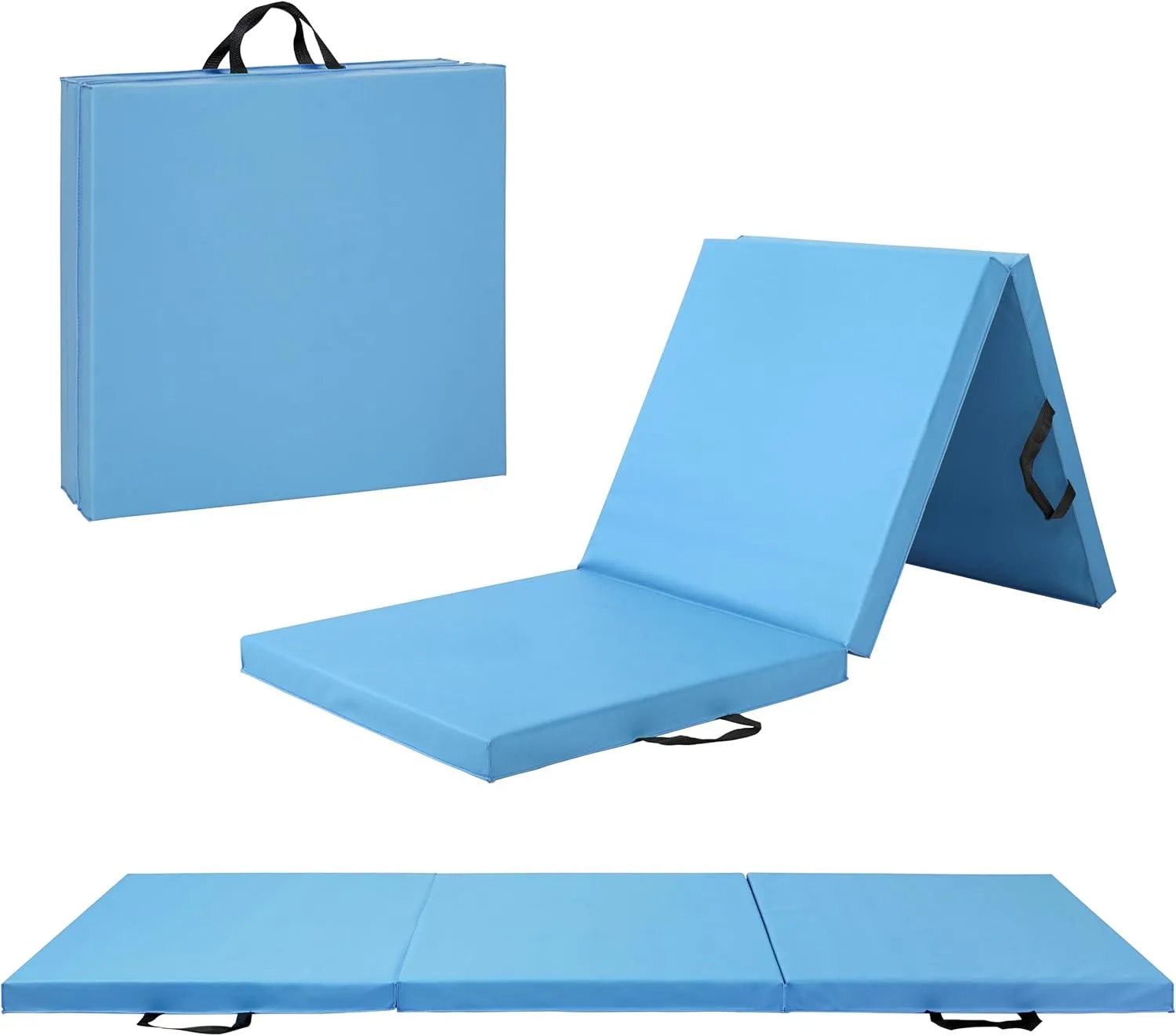 CAP Barbell All Purpose Folding Anti Tear Exercise Training Aerobic Fitness Gym & Gymnastics Balance Mat | Multiple colors