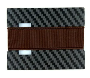 Card Holder Bottle Opener Slim Wallet Carbon