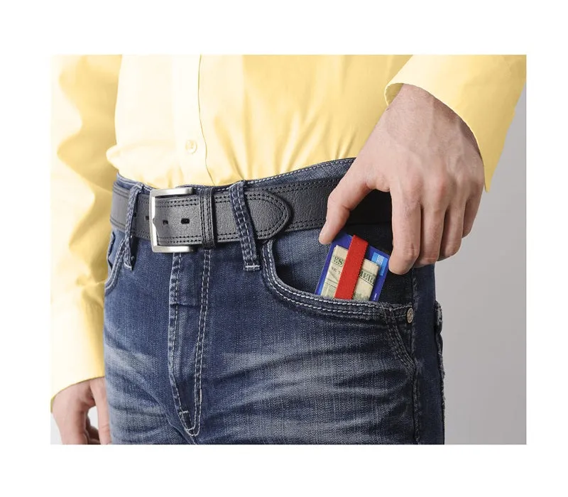 Card Holder Bottle Opener Slim Wallet Carbon