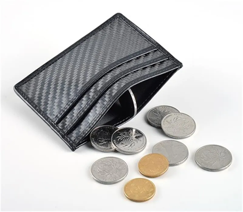 Card Holder Wallet Carbon