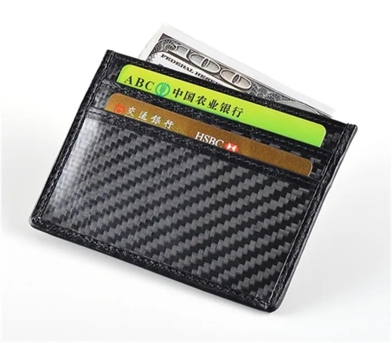 Card Holder Wallet Carbon