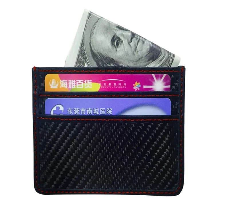 Card Holder Wallet Carbon