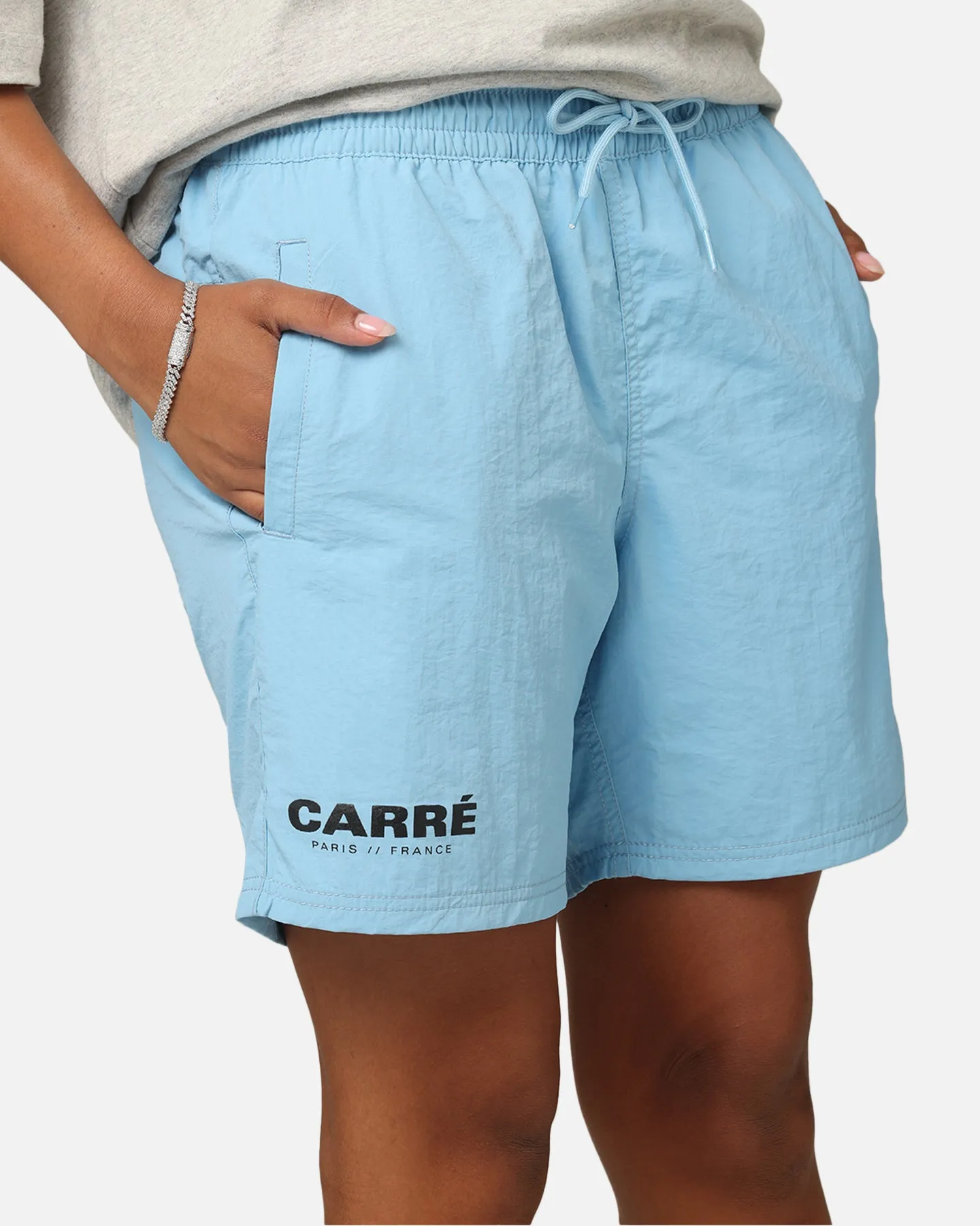 Carre Motion Beach Shorts Light Blue