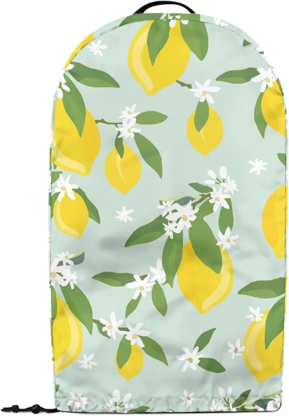 Cartoon Lemon Food Processor Cover Compatible with Cuisinart and Hamilton Beach 11-14 Cup Processor Food Processor Dust Cover with Adjustable Drawstring