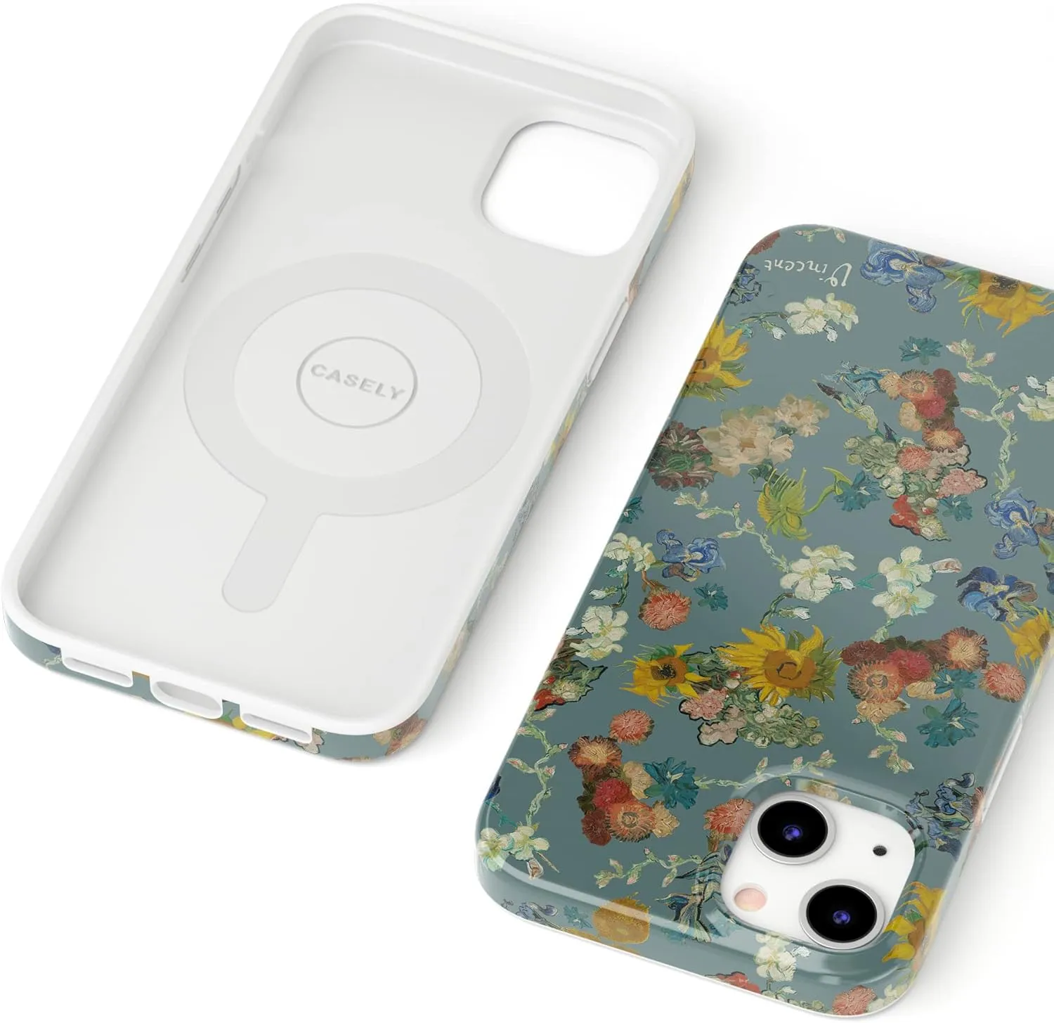 Casely iPhone 13 Case | Van Gogh's Flowers | The Van Gogh Museum 50th Anniversary | Compatible with MagSafe