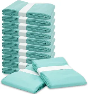 Cat Litter Pail Liner Refills Bags Compatible with Litter Champ Litter Pail, Green, Lightly Scented, 12 Pack