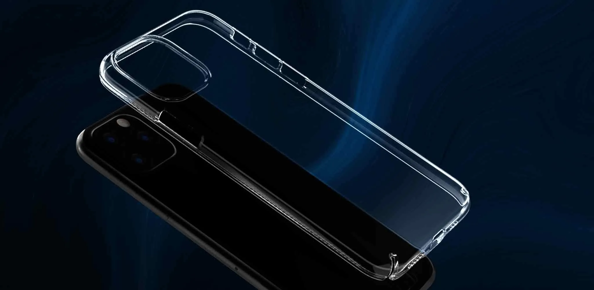 Caudabe Lucid Clear Ultra Slim Crystal Clear Hardshell Case For iPhone 11 Pro Max