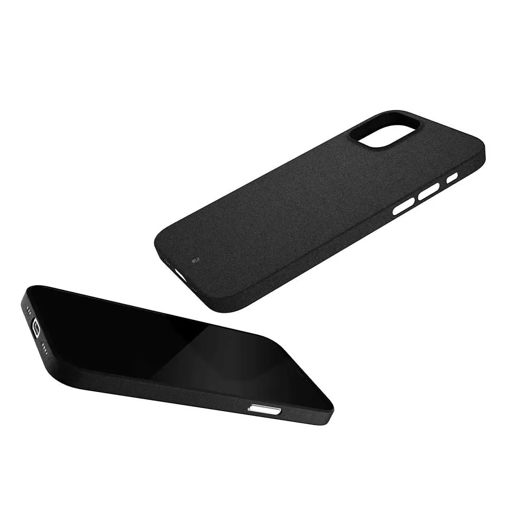 Caudabe The Veil Ultra Thin Case For iPhone 14 Plus 6.7 - STEALTH BLACK