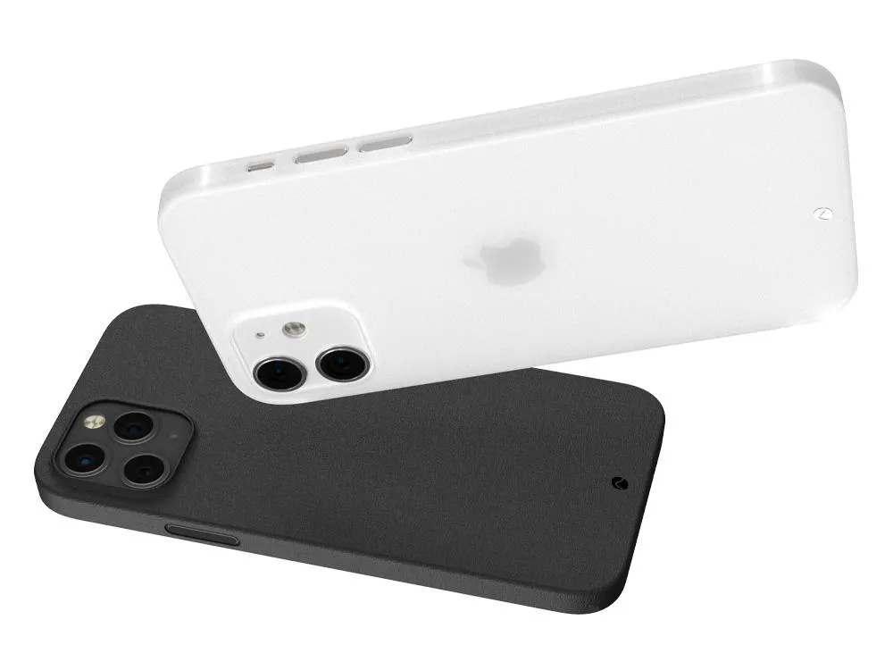 Caudabe The Veil Ultra Thin Case For iPhone iPhone 12 Pro Max - STEALTH BLACK