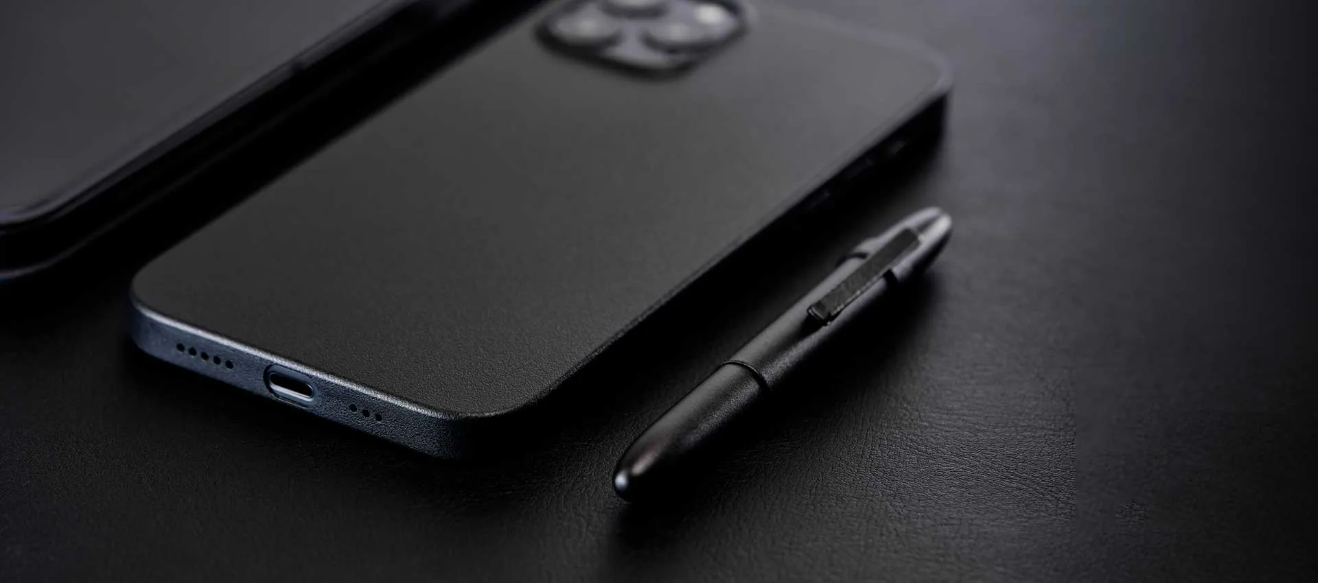 Caudabe The Veil Ultra Thin Case For iPhone iPhone 12 Pro Max - STEALTH BLACK
