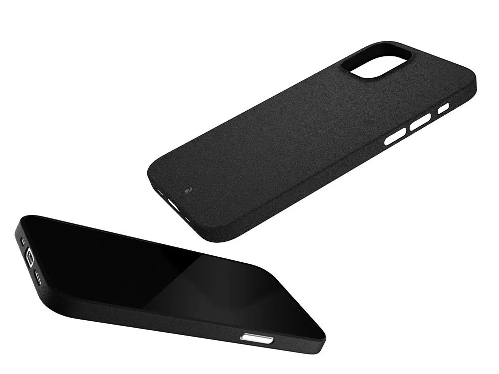 Caudabe The Veil Ultra Thin Case For iPhone iPhone 12 Pro Max - STEALTH BLACK