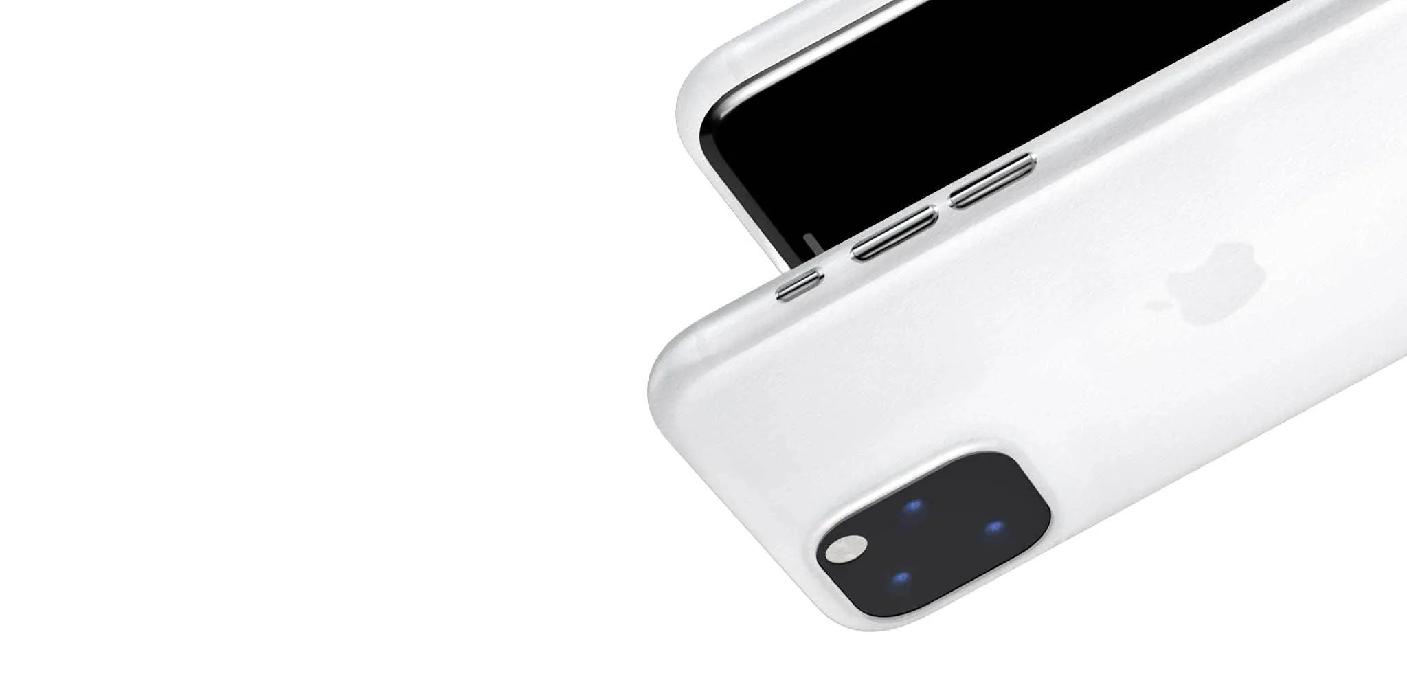 Caudabe Veil 0.35mm Ultra Thin Minimalist Case For iPhone 11 Pro - FROST