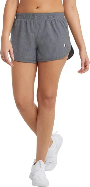 Champion Women'S Shorts, Varsity Shorts, Moisture Wicking, Lightweight Gym Shorts For Women, 3.5 (Plus Size Available)