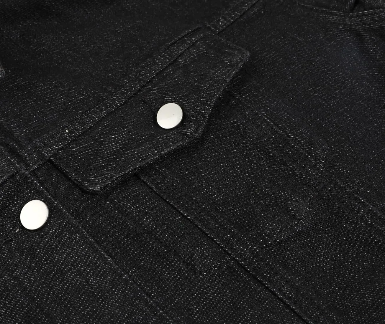 chouyatou Women's Fashion Spring Button Down Midi Long Denim Jean Jacket Trench Coat