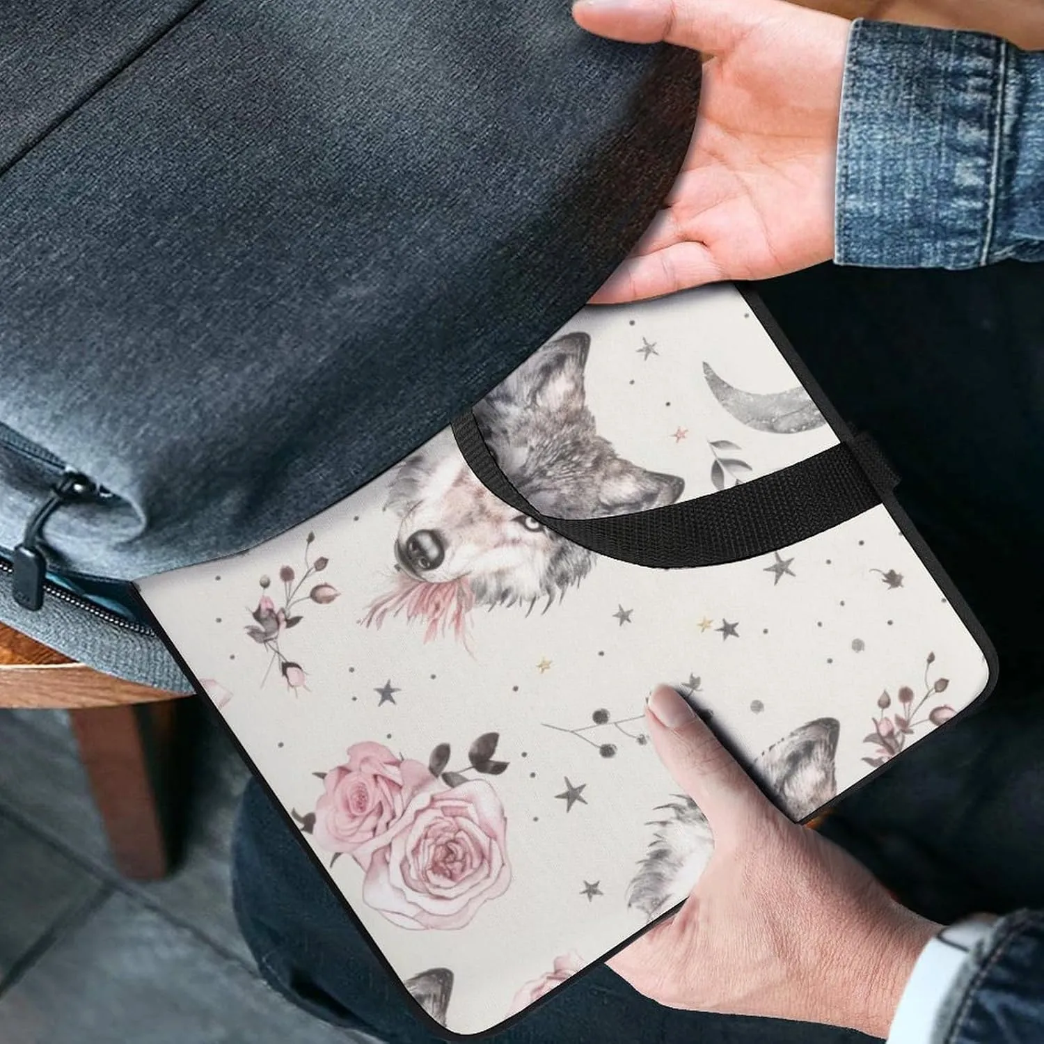 Christmas Tree Laptop Bag Water-resistant Laptop Sleeve Handle Notebook Computer Case Briefcase