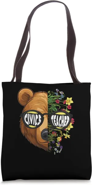 Civics Teacher Citizenship Political Science Back to school Tote Bag