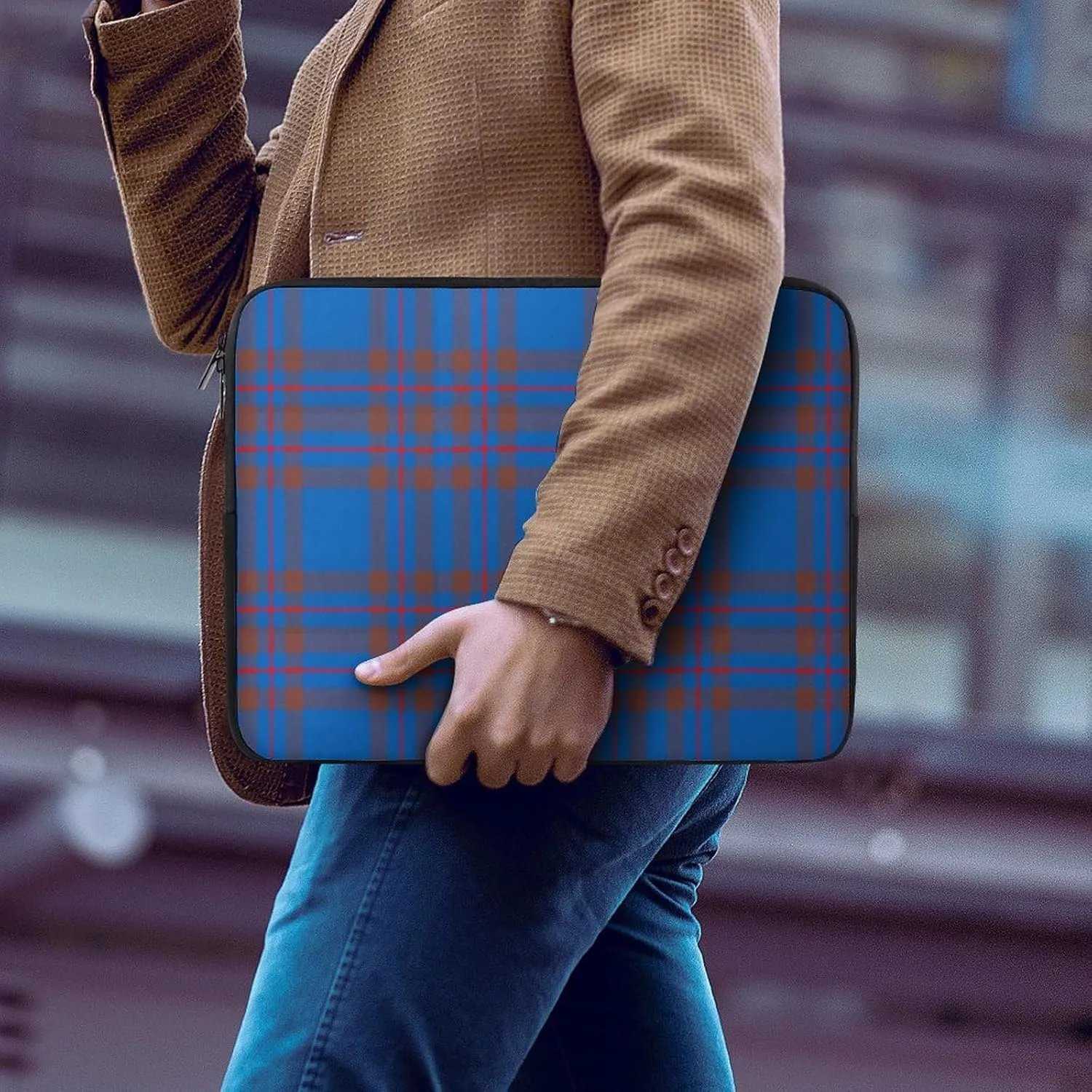 Clan MacArthur Arthur All Print Hands Free Withdrawal Laptop Bag Unisex