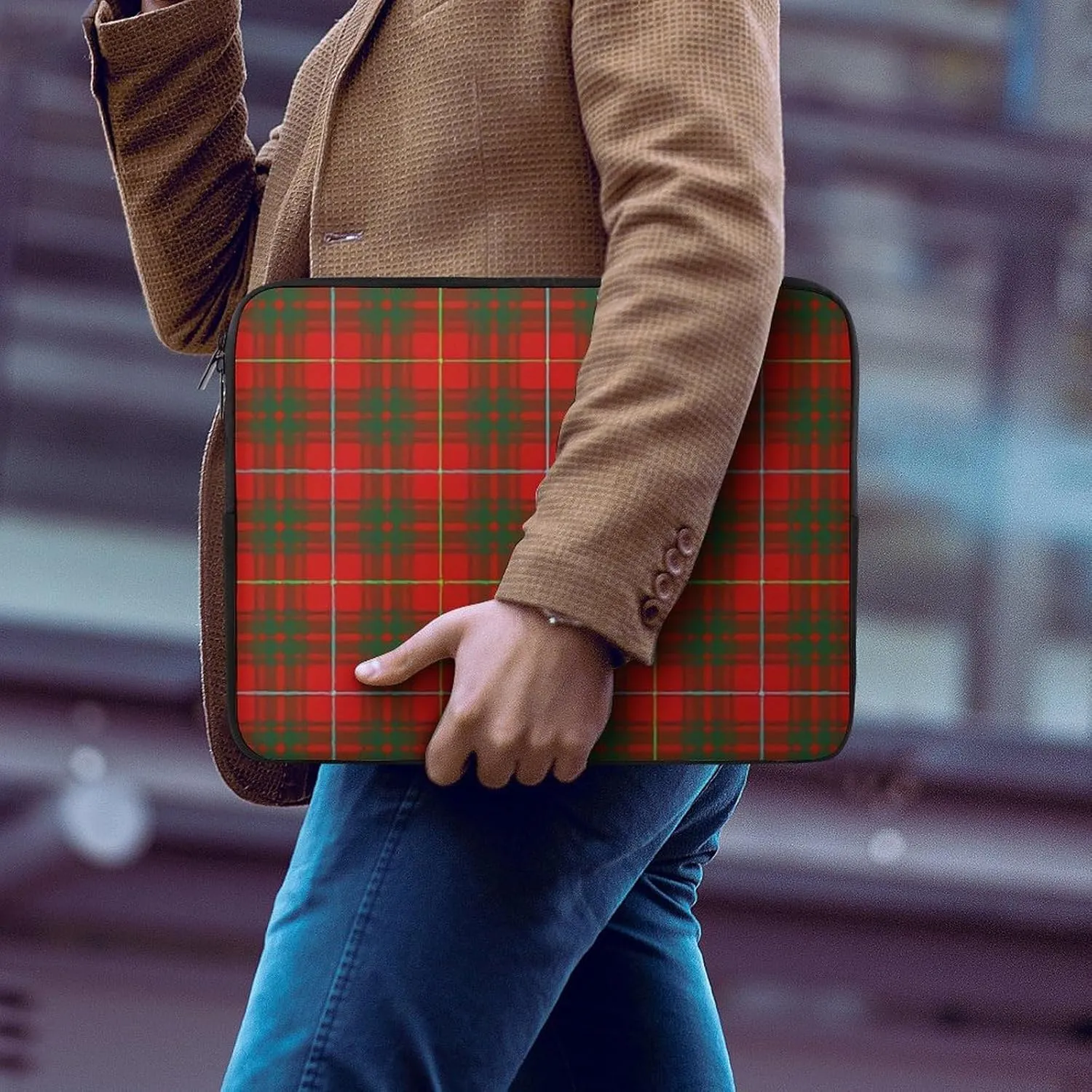 Clan MacArthur Arthur All Print Hands Free Withdrawal Laptop Bag Unisex