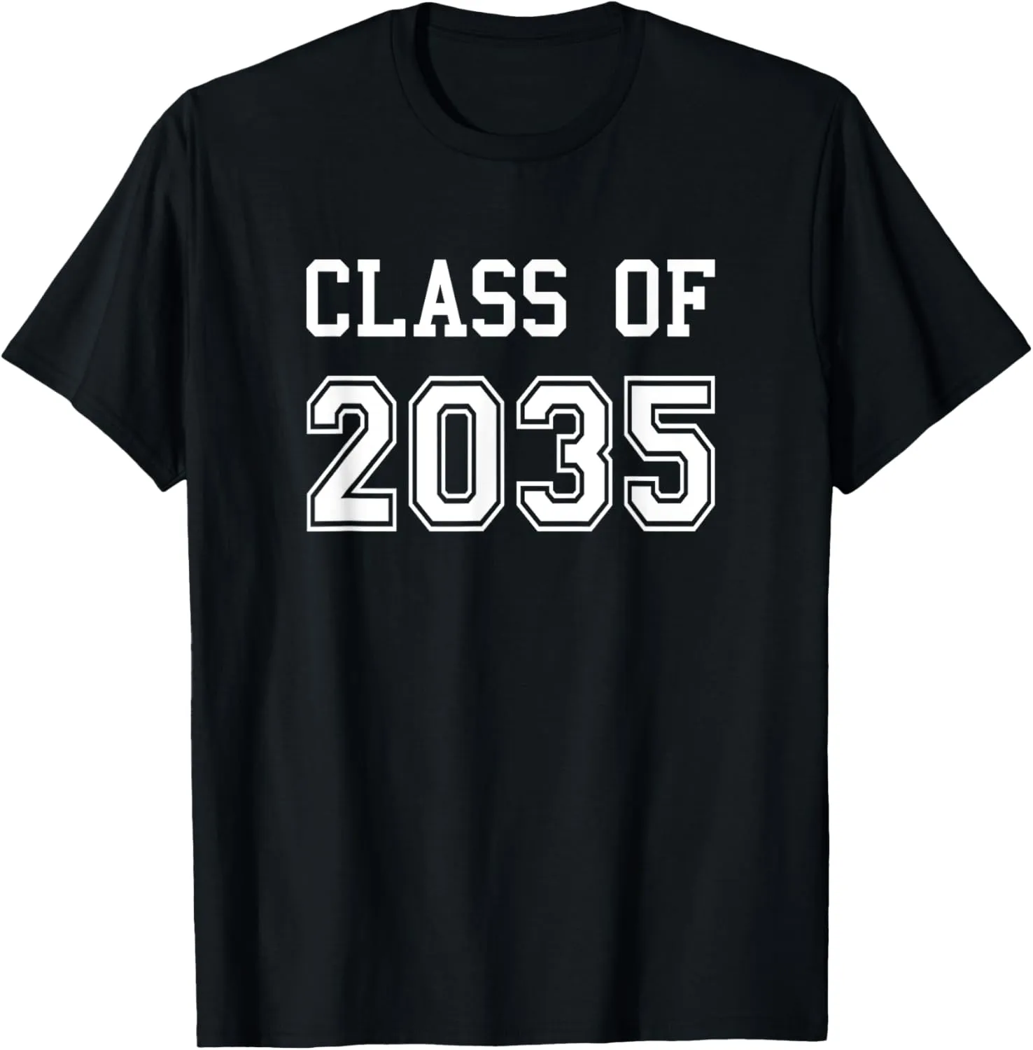 Class Of 2035 Shirt Graduation School Future Graduate T-Shirt