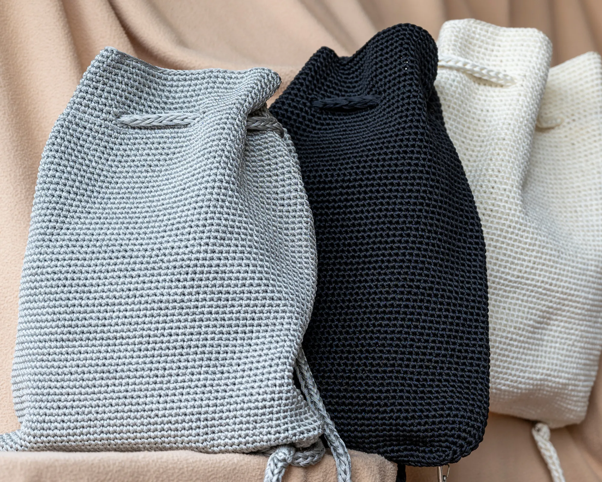 Classic Crochet Backpack