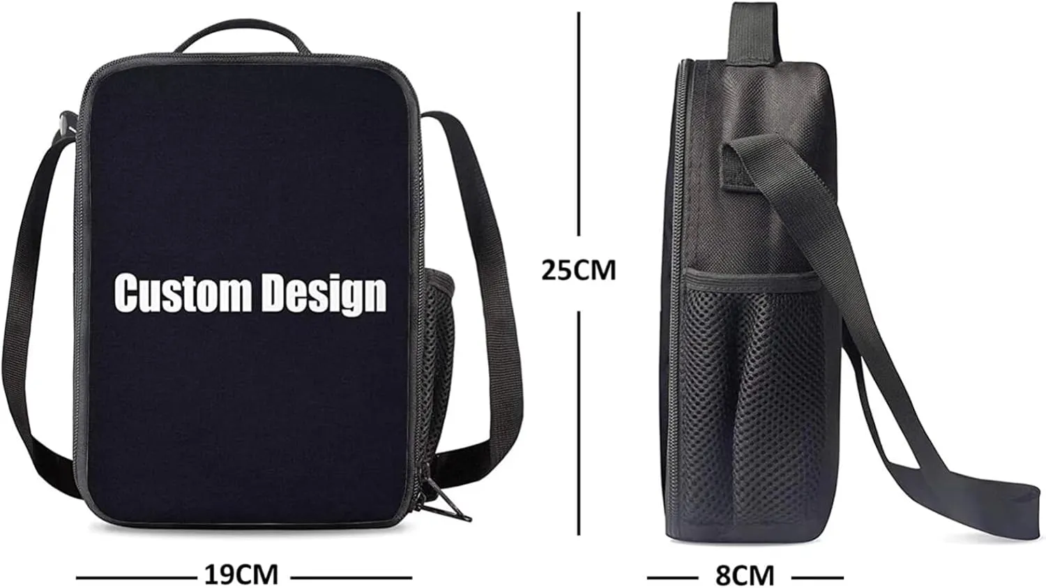 COEQINE Sport Speed Race Car Insulated Lunch Bag, Leakproof Portable Box For Boys Girls, Large Capacity Cooler Bag With Handle And Bottle Pocket