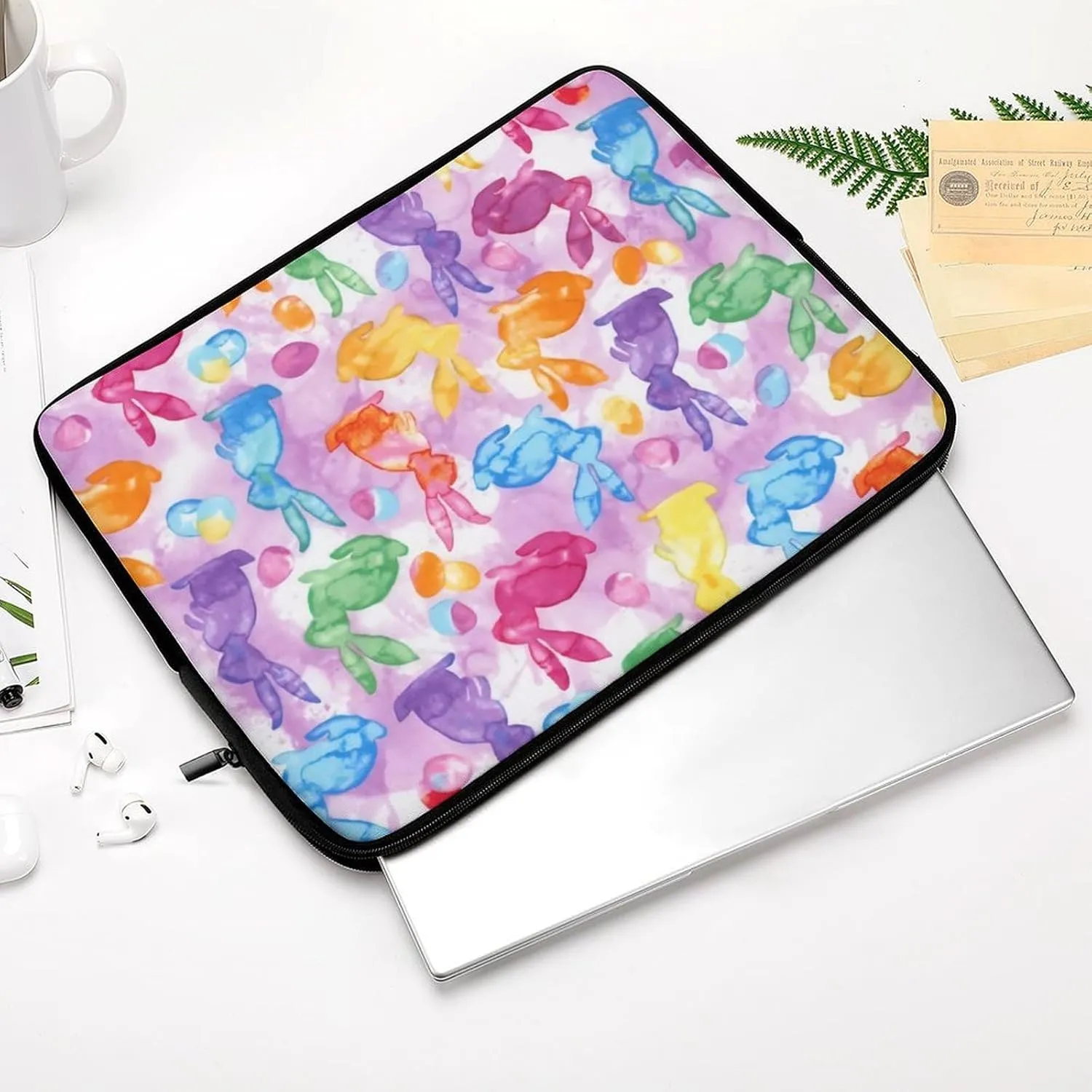 Colorful Print All Print Hands Free Withdrawal Laptop Bag Unisex