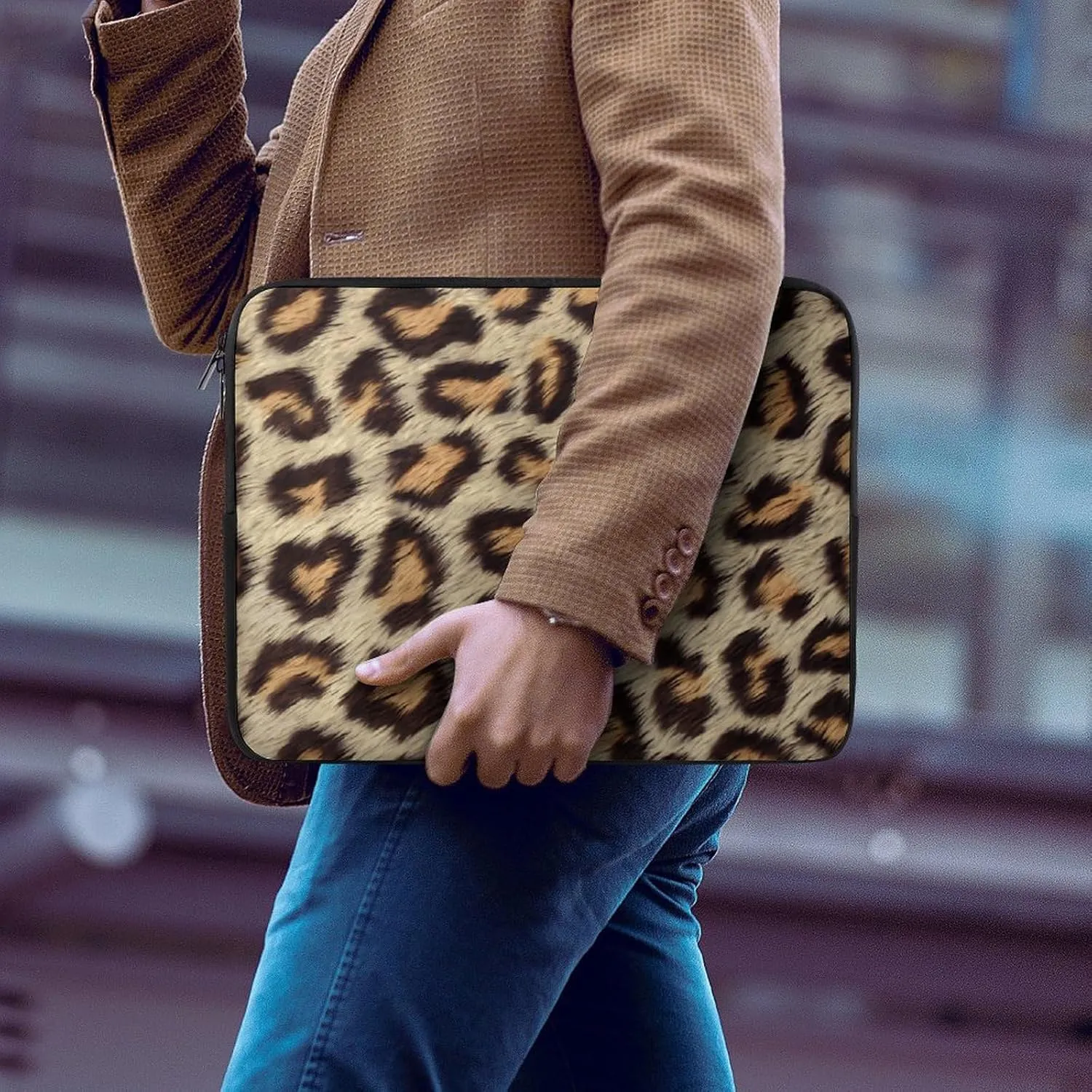 Colorful Print All Print Hands Free Withdrawal Laptop Bag Unisex