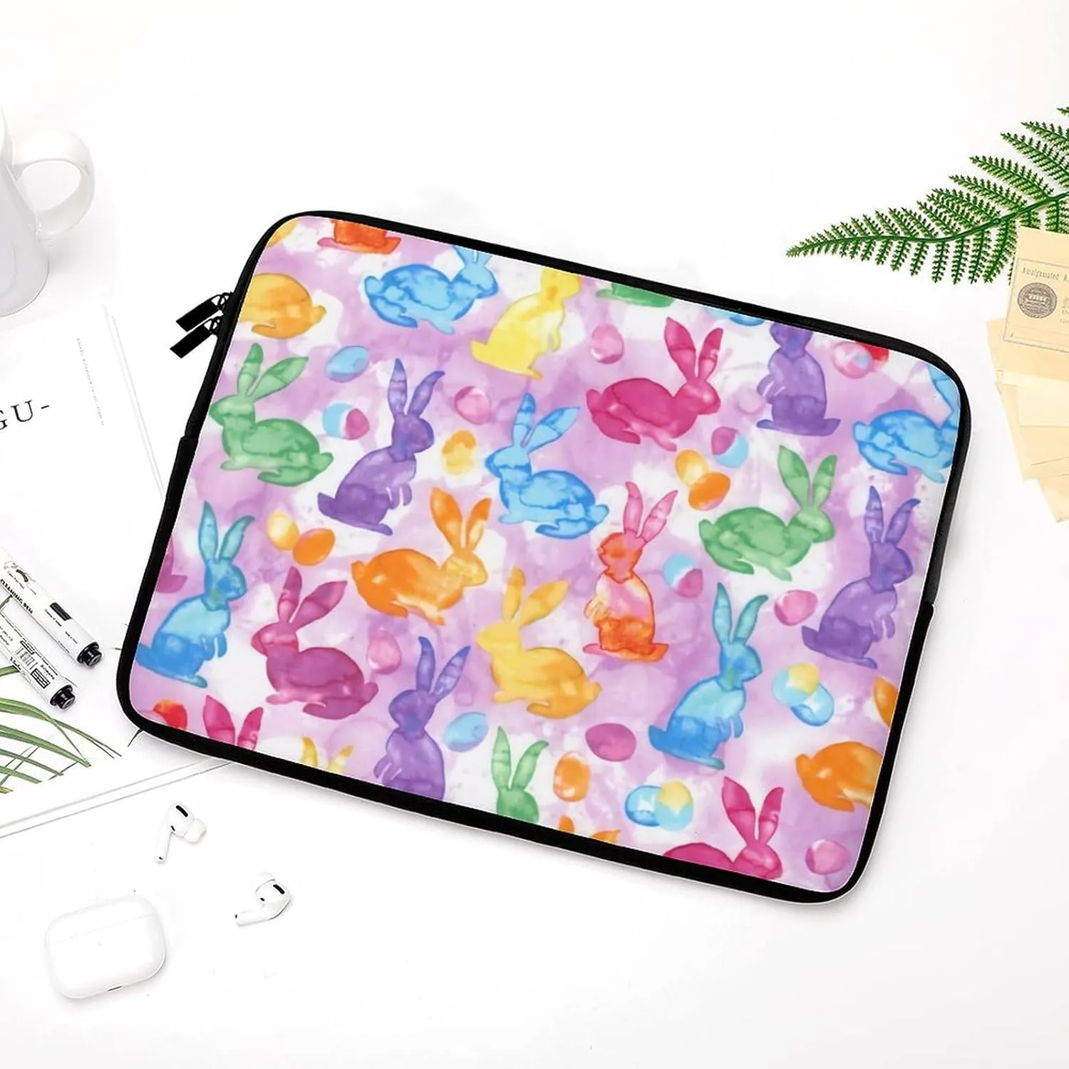 Colorful Print All Print Hands Free Withdrawal Laptop Bag Unisex