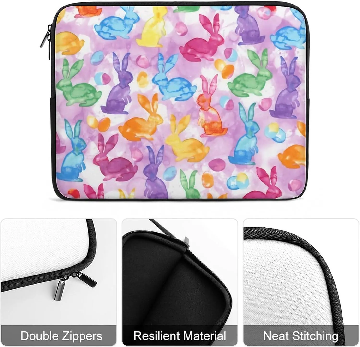 Colorful Print All Print Hands Free Withdrawal Laptop Bag Unisex
