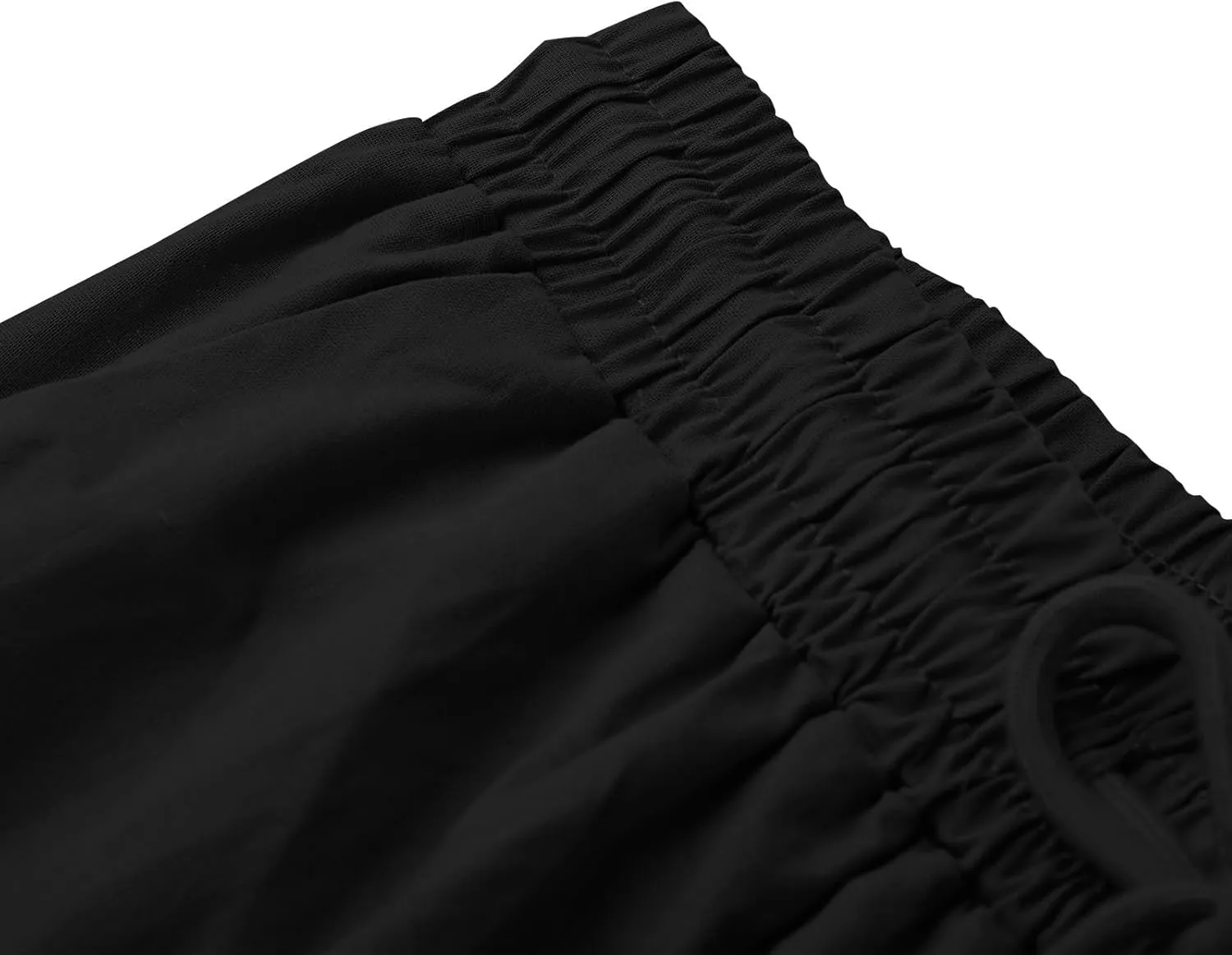 Comfy Shorts for Women Drawstring Elastic High Waisted Summer Clothing Knee Length Casual Lightweight Beach Outfit