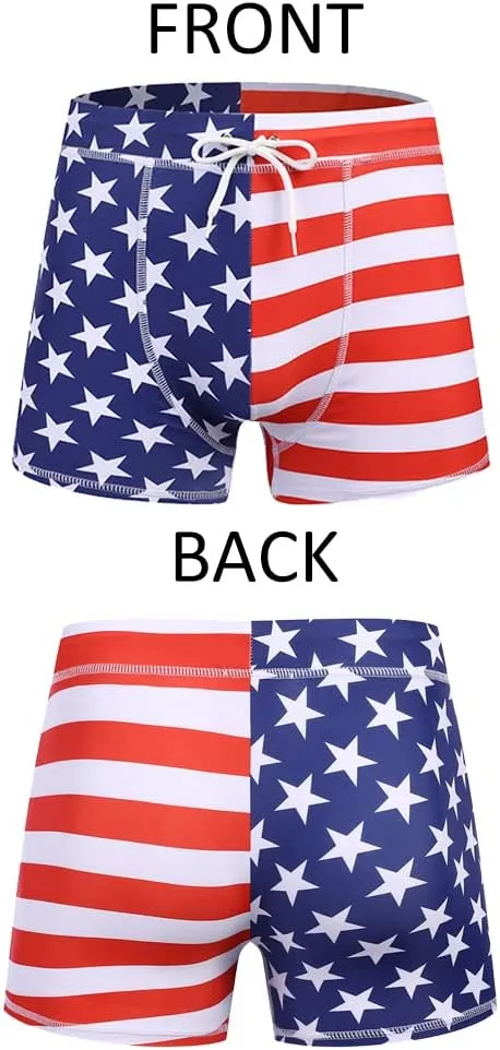 COOFANDY Men's Square Leg Swim Briefs Tight Swim Trunks Swimsuit Athletic Bathing Suit Swimwear with Liner